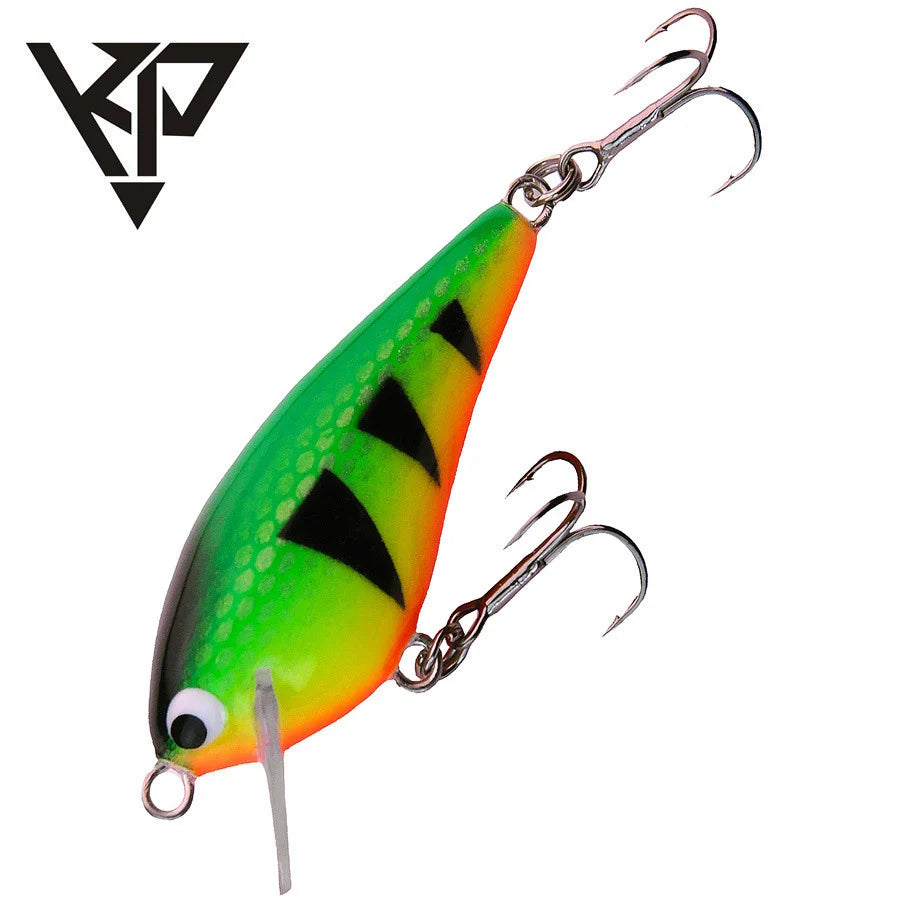 Vobleris K.P XO Perch 50mm 6.2g Floating