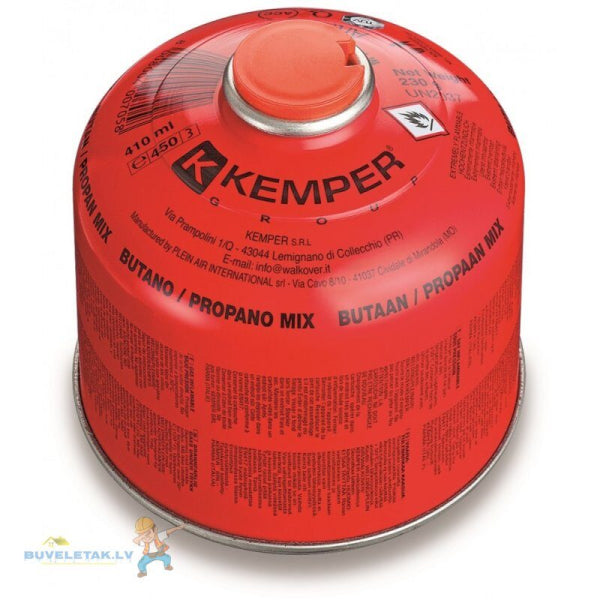 Propāna butāna gāze Kemper 230gr vai 460gr