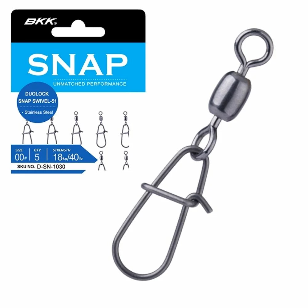 Karabīnes BKK DUOLOCK SNAP SWIVEL-51