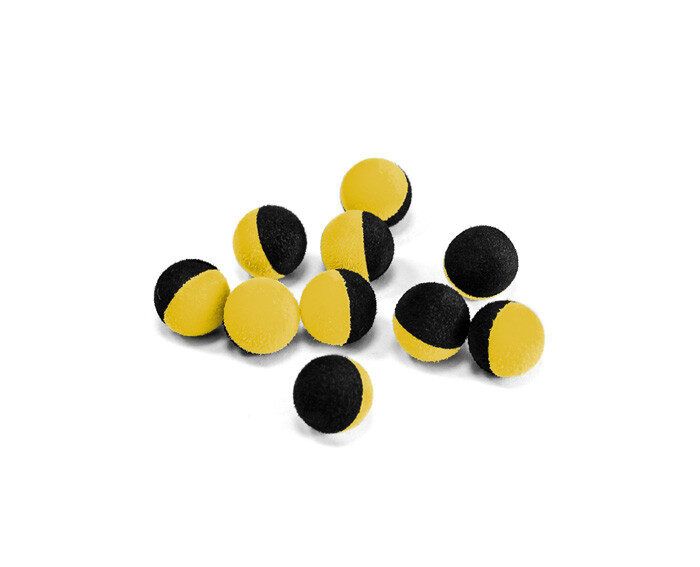 Delphin THE END ZIG RIG black-yellow / 10pcs | 12mm