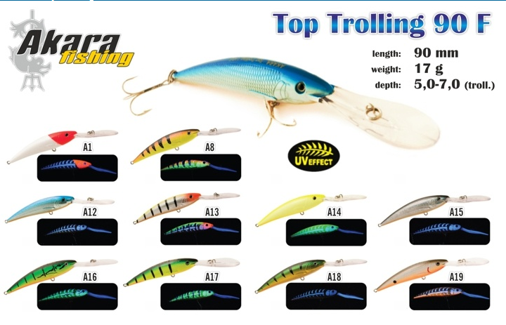 Vobleris AKARA Top Trolling 90 F