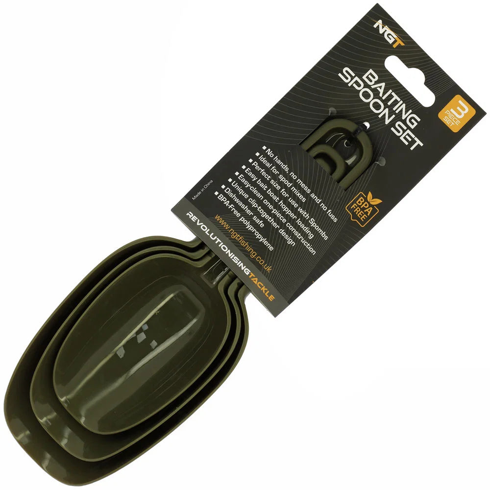 Karotes NGT 3pc Baiting Spoon Set