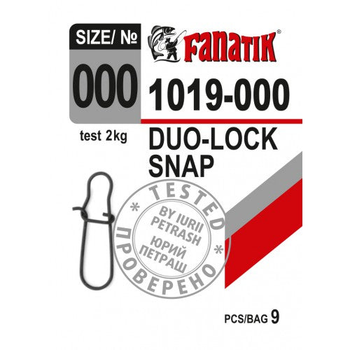 Karabīnes Fanatik Duo-Lock Snap