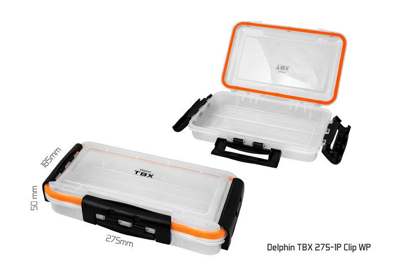 Kastīte Delphin Box TBX One 275-1P Clip WP 275x185x50mm