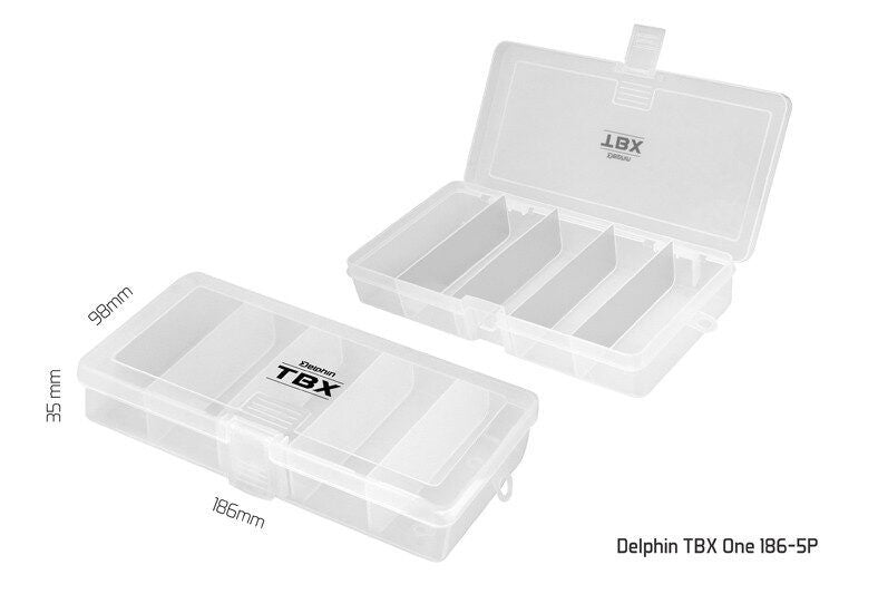 Kastīte Delphin TBX One 5P / 186-5P 186x98x35mm