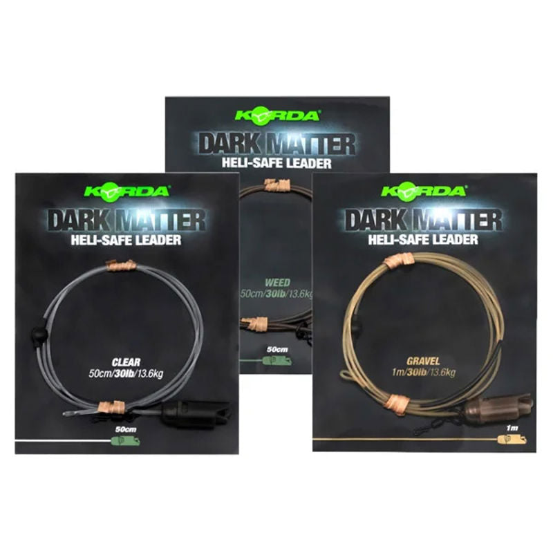 Korda Dark Matter Leader Heli-Safe Weed