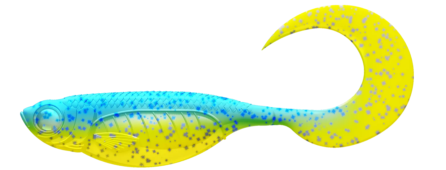 Silikona mānekļi Libra Lures Embrion Twist Tail 5"