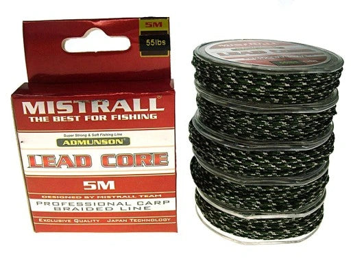 Braided line Mistrall Admunson Lead Core 5m