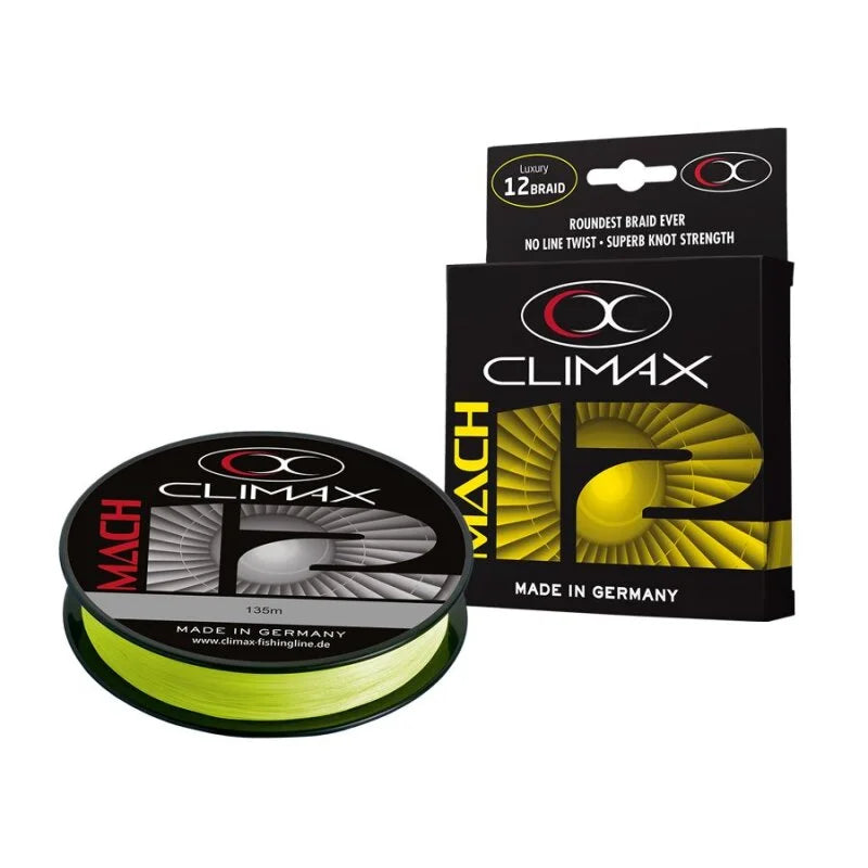 Pītā aukla CLIMAX Mach 12 135m Yellow