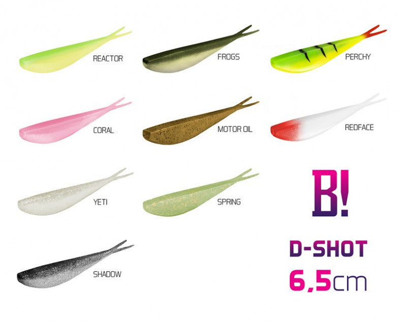 Silikona māneklis Delphin BOMB! D-SHOT | 6,5cm