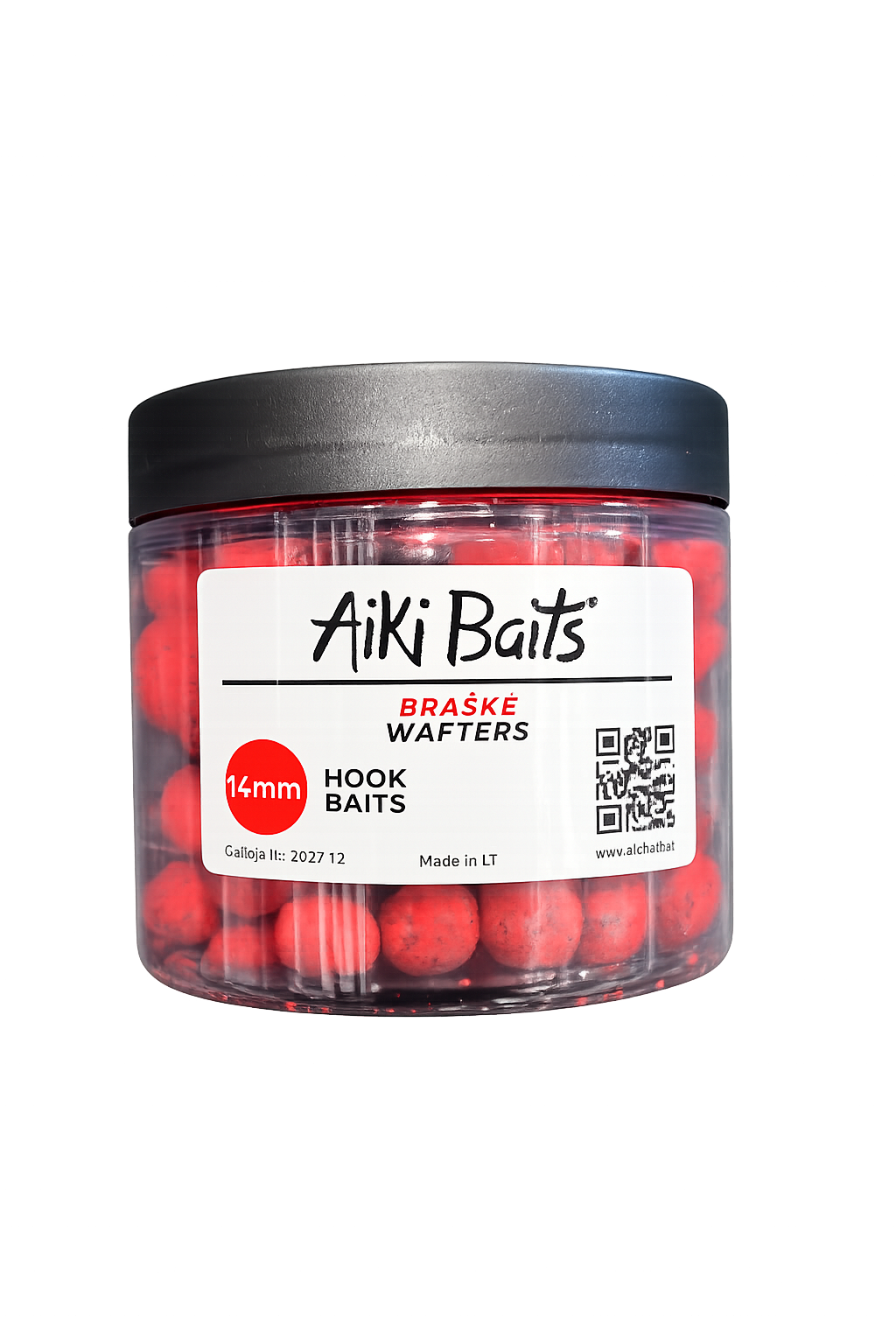 Vafteri Aiki Baits Strawberry ( Braske ) wafter 14mm