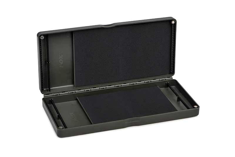 Pavadiņu kastīte Fox Edges Medium rig box inc 50 pins