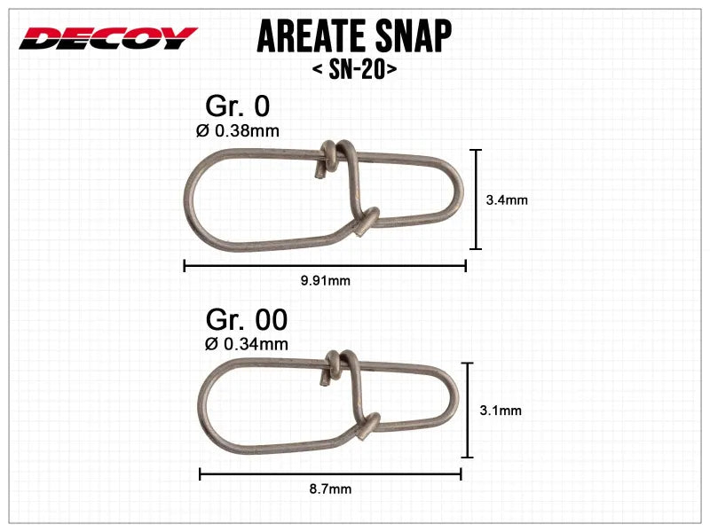 Sakabes DECOY AREATE Snap SN-20