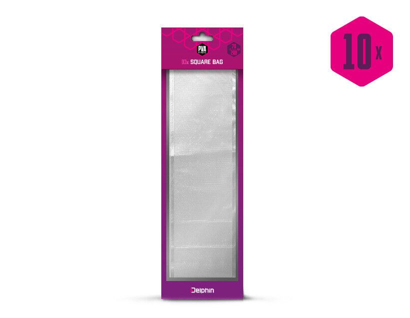 Delphin maisiņš PVA n'tastic 10gab / Square bag Delphin PVA n'tastic / 10pcs