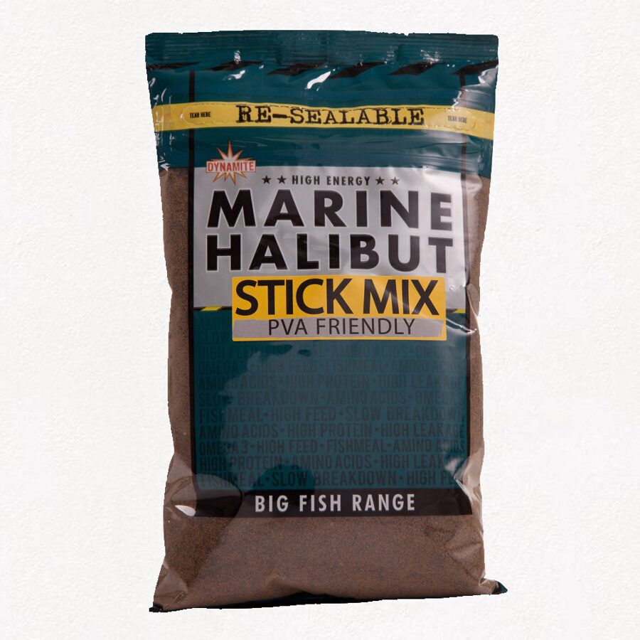 Dynamite Baits Barība Dynamite Marine Halibut Stick Mix 1kg Produkts