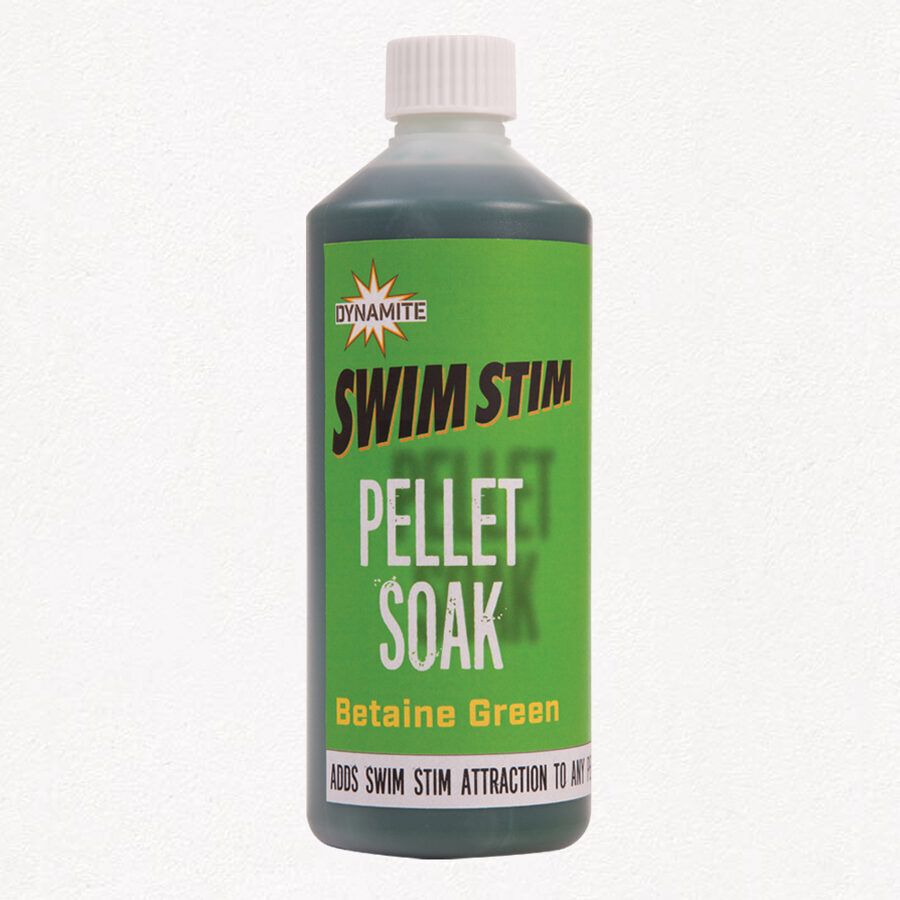 Skystas priedas Dynamite Swim Stim Pellet Soak – Betaine Green 500ml