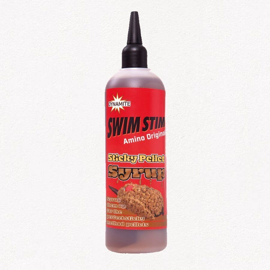 Dynamite Baits Likvīds Dynamite SwimStim Sticky Pellet Syrup – Amino Original 300ml Produkts