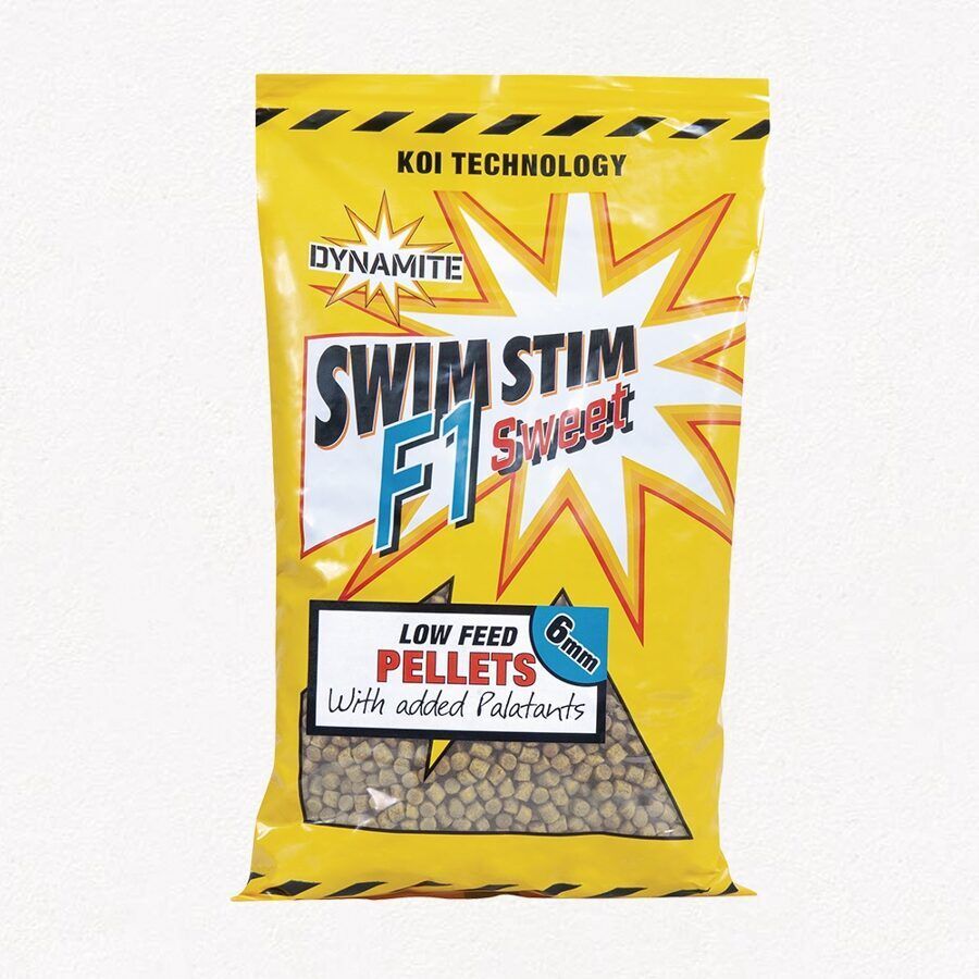 Dynamite Baits Peletes Dynamite Swim Stim F1 Sweet Pellets Produkts