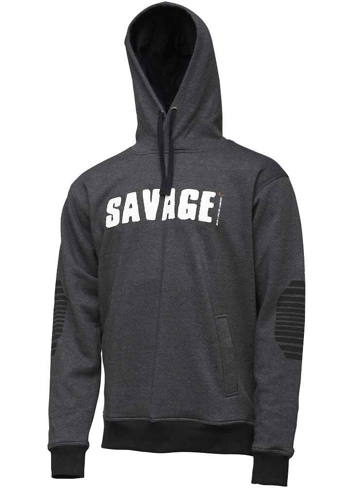 Savage Gear Logo Hoodie Dark Grey – NGTLV