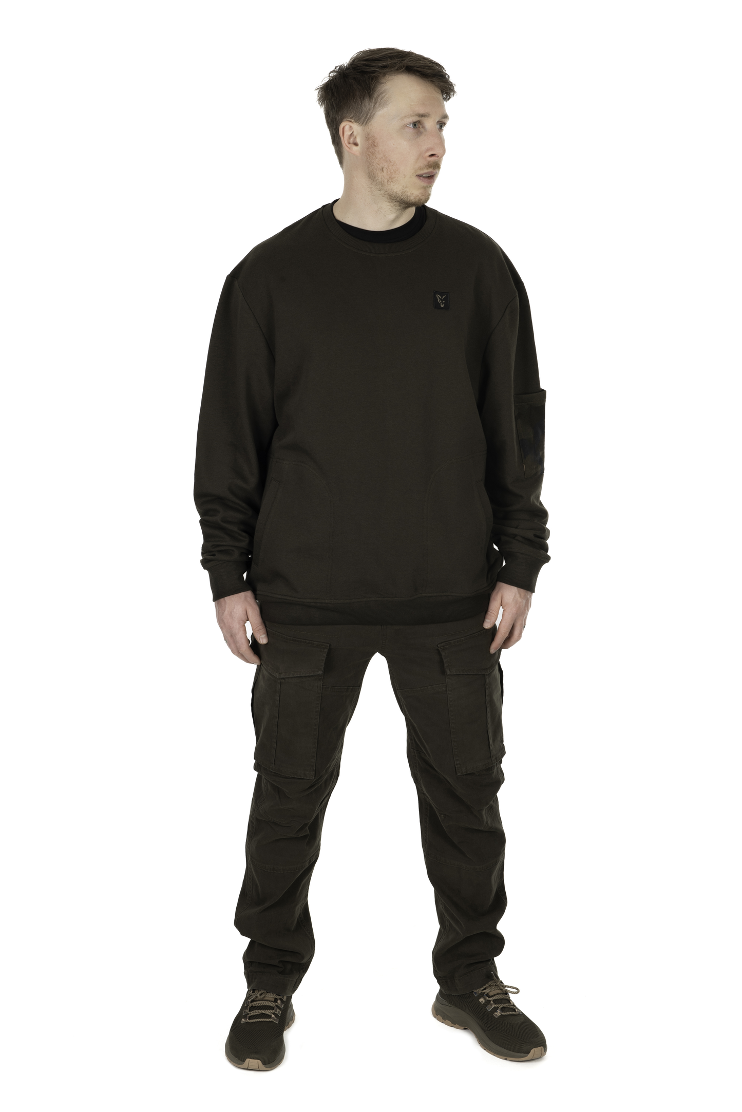Džemperis Fox LW Khaki Pullover