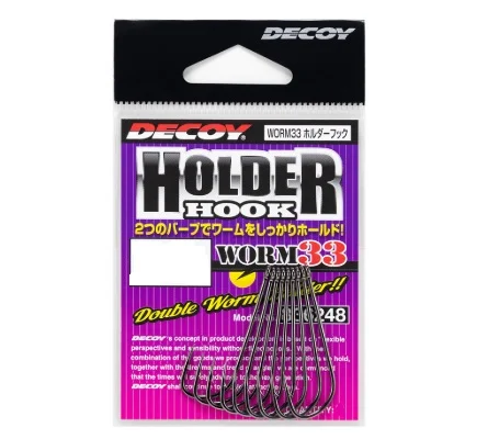 Āķi Decoy Holder Hook Worm33