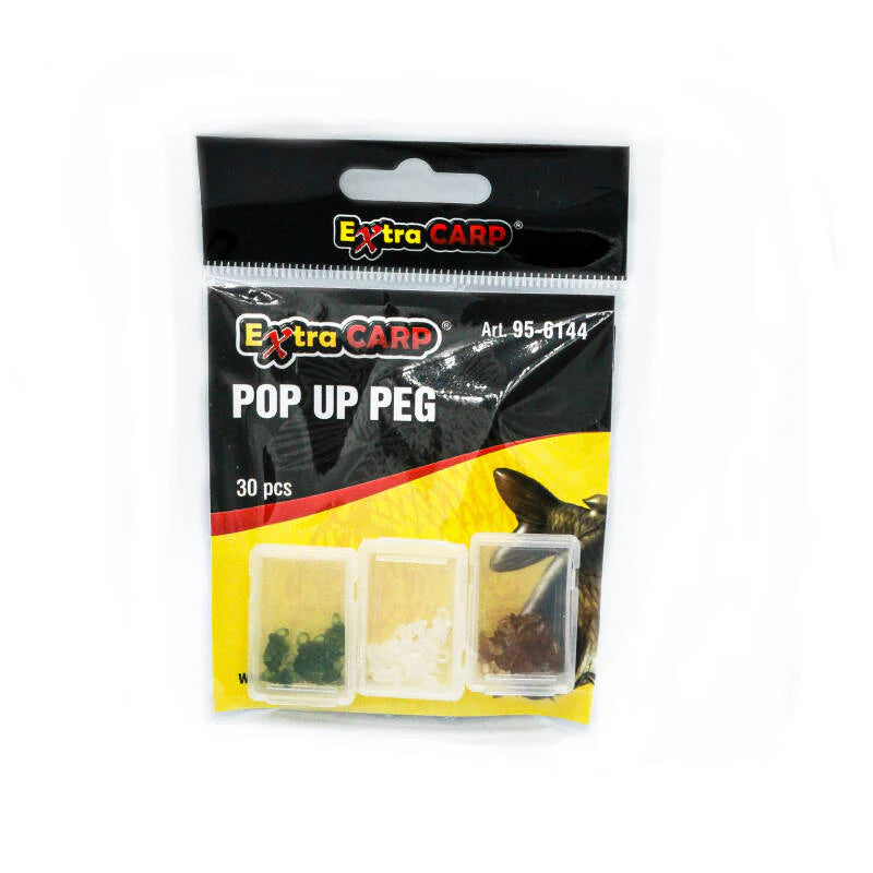 Extra Carp POP UP PEG / 30 pcs per mini box