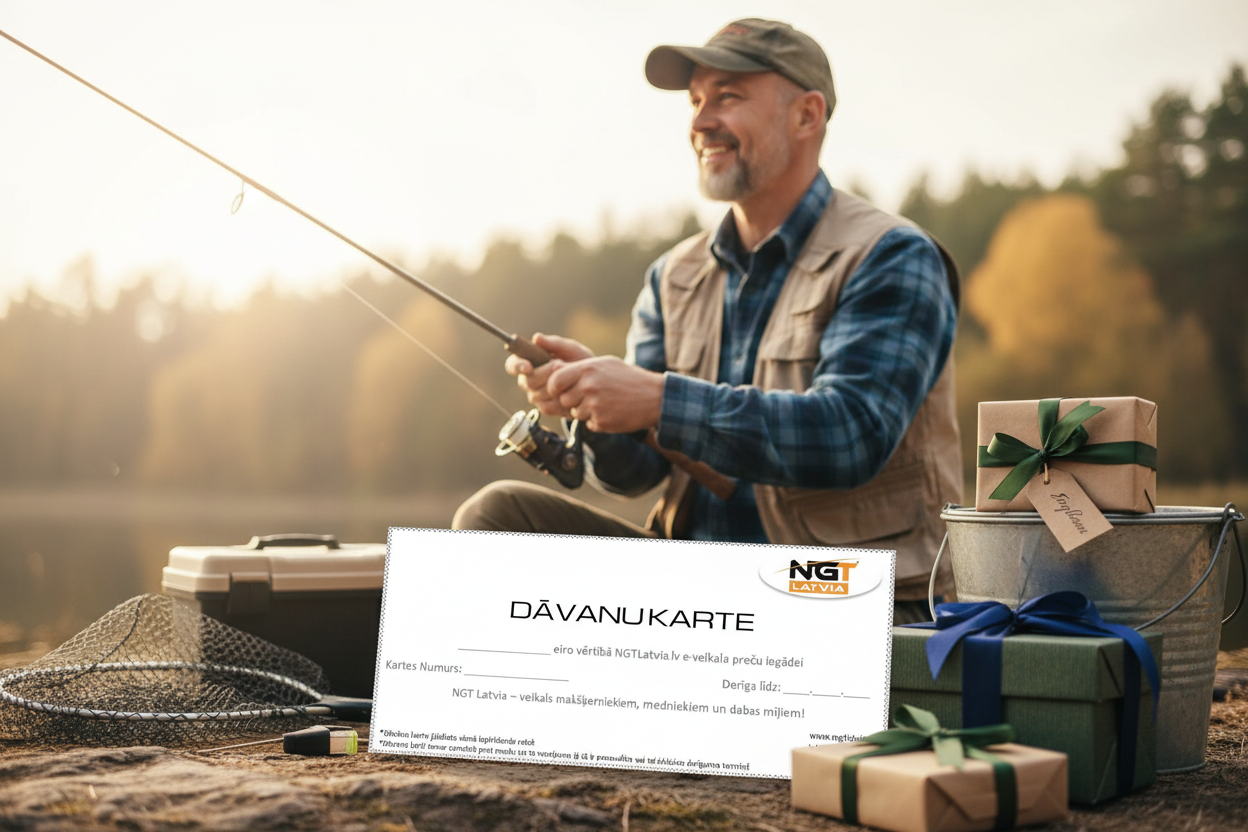 NGT Latvia dāvanu karte ar fonu