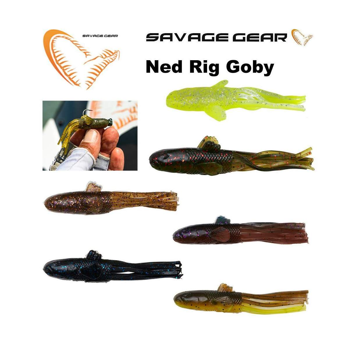 Silikona māneklis Savage Gear NED GOBY 7CM