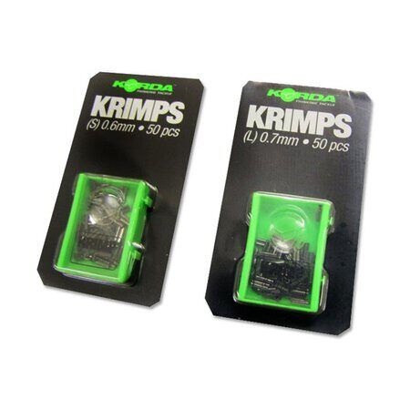 KORDA Spare Krimps, Rezerves Krimp gumijas XS, S un L izmērs
