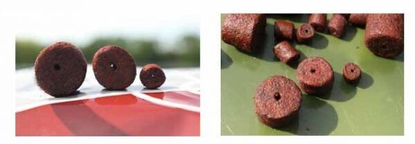 Dynamite The Source Pre-Drilled Pellets - 350gr, 21 mm vai 14mm, Caururbtas Source peletes