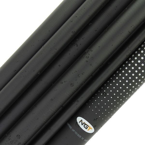 NGT Carp Basher - 11m Carbon Carp Pole with Spare Top 3 / Karpu makšķerkāts bez riņķiem