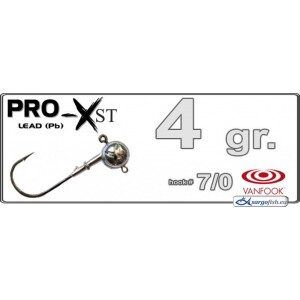 Džiggalva PRO X ST ar 2 acīm, izmērs 7/0 jig head 4 līdz 30 grami jig head