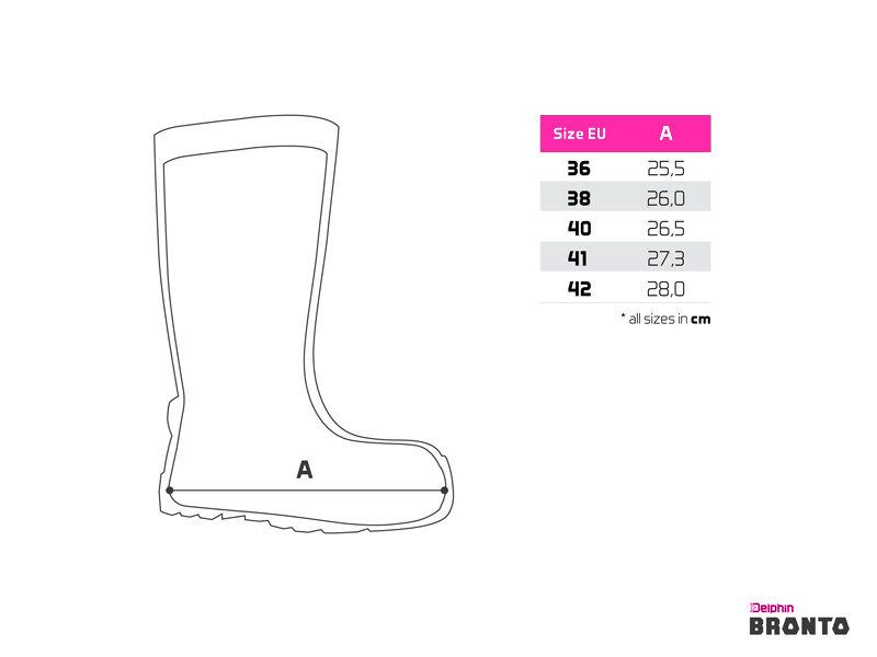 Zābaki Delphin BRONTO Queen / pink