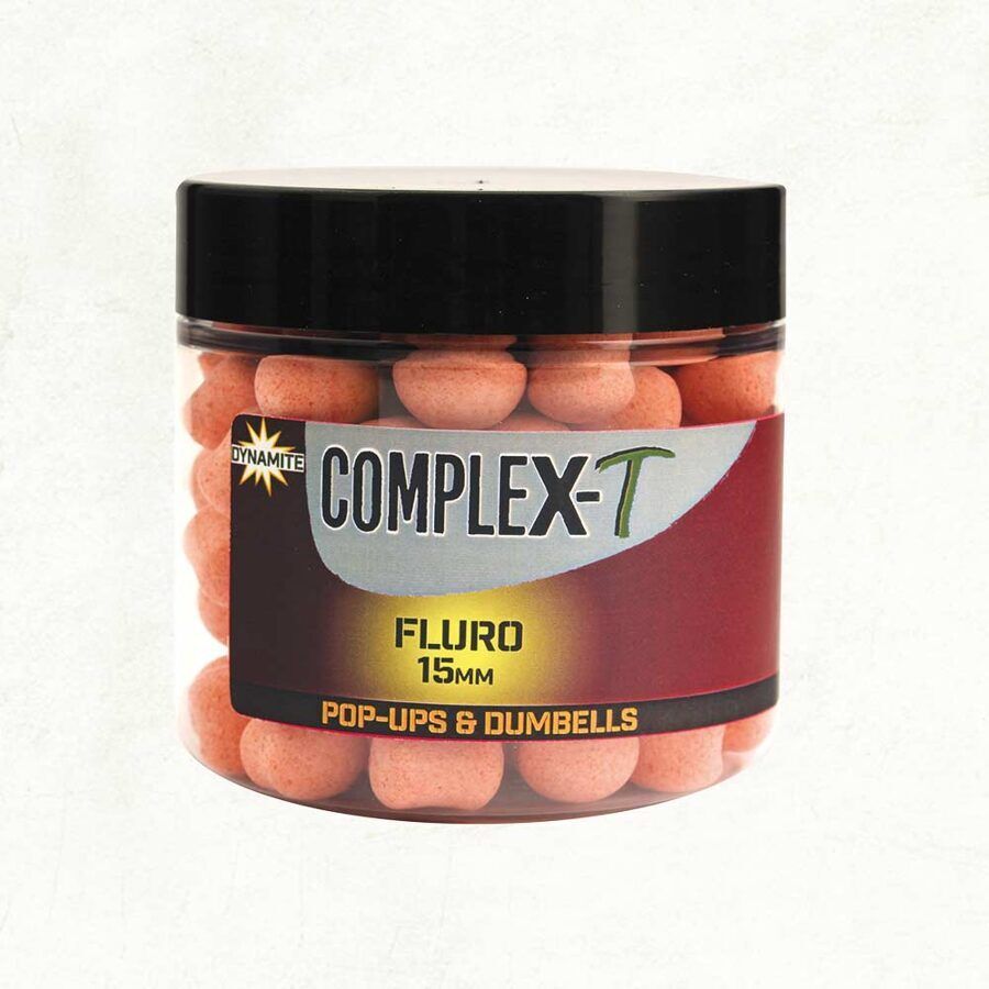 Complex-T Fluro Pop Ups 10mm / 15mm - Dynamite baits
