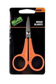 Fox āsās auklas / pavadmateriālu šķēres, Braid blades micro scissors