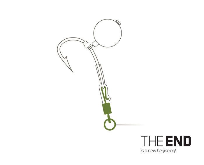 Delphin Quick swap swivel with ring / 10pcs size 4