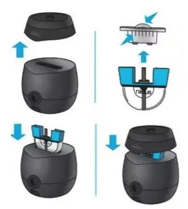 Thermacell E55 Elektriskais bezvadu odu atbaidītājs - USB lādējams
