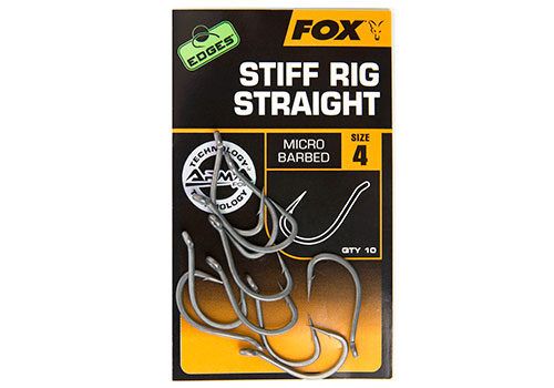 Āķis FOX Edges Armapoint Stiff Rig Straigh