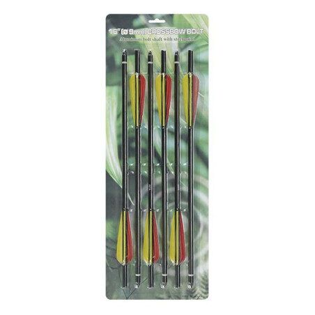 Alumīnija Bultas Arbaletam ar Dzelzs Galu , 0.9mm , 16" un 20" collas ( 40 un 50 cm)
