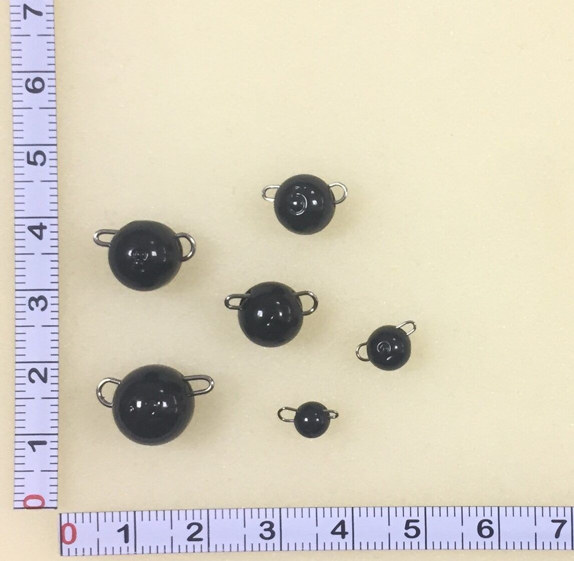 Volframa Ausainis Čeburaška Cheburashka melnā krāsā 1gr - 12gr