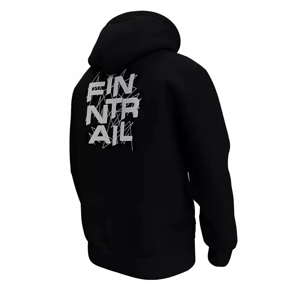 Hūdijs FINNTRAIL LOGO ZIP 6825 BLACK
