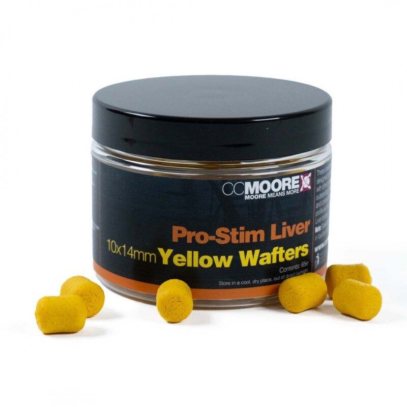 CCMOORE PRO-STIM LIVER YELLOW DUMBELL WAFTERS