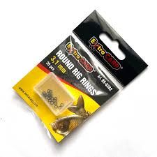 Extra Carp Round rig rings 3.1mm 20pcs