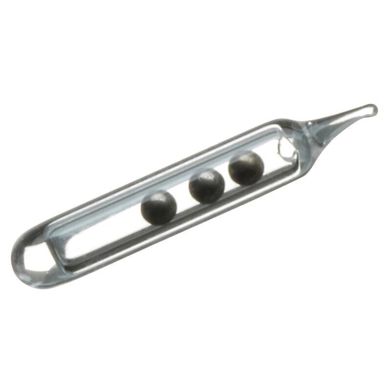 DAIWA Prorex Screw In Insert Glass Bottle 5mm un 3mm , 6gb / Gumijā Ievietojams Stikla Grabulis