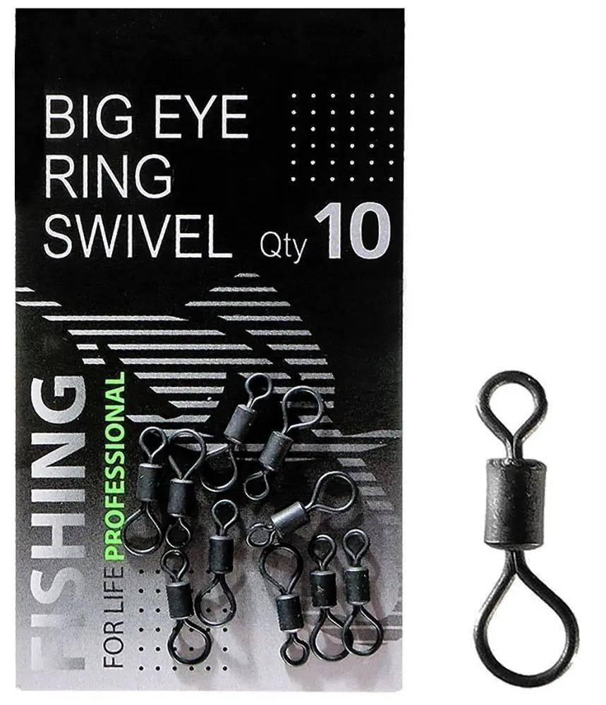 Prof montazh lielgredzenu griezuļi / Big Eye Ring Swivel / 10gb
