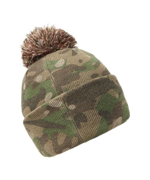 Cepure Trakker CAMO BOBBLE HAT