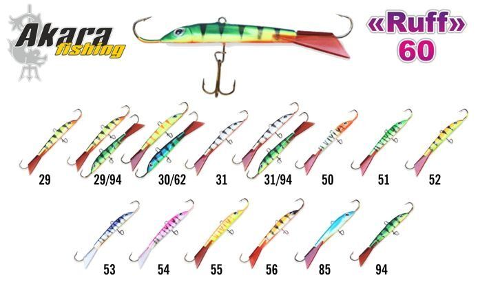 Balansieris Akara Ruff 60 (60mm, 17g)