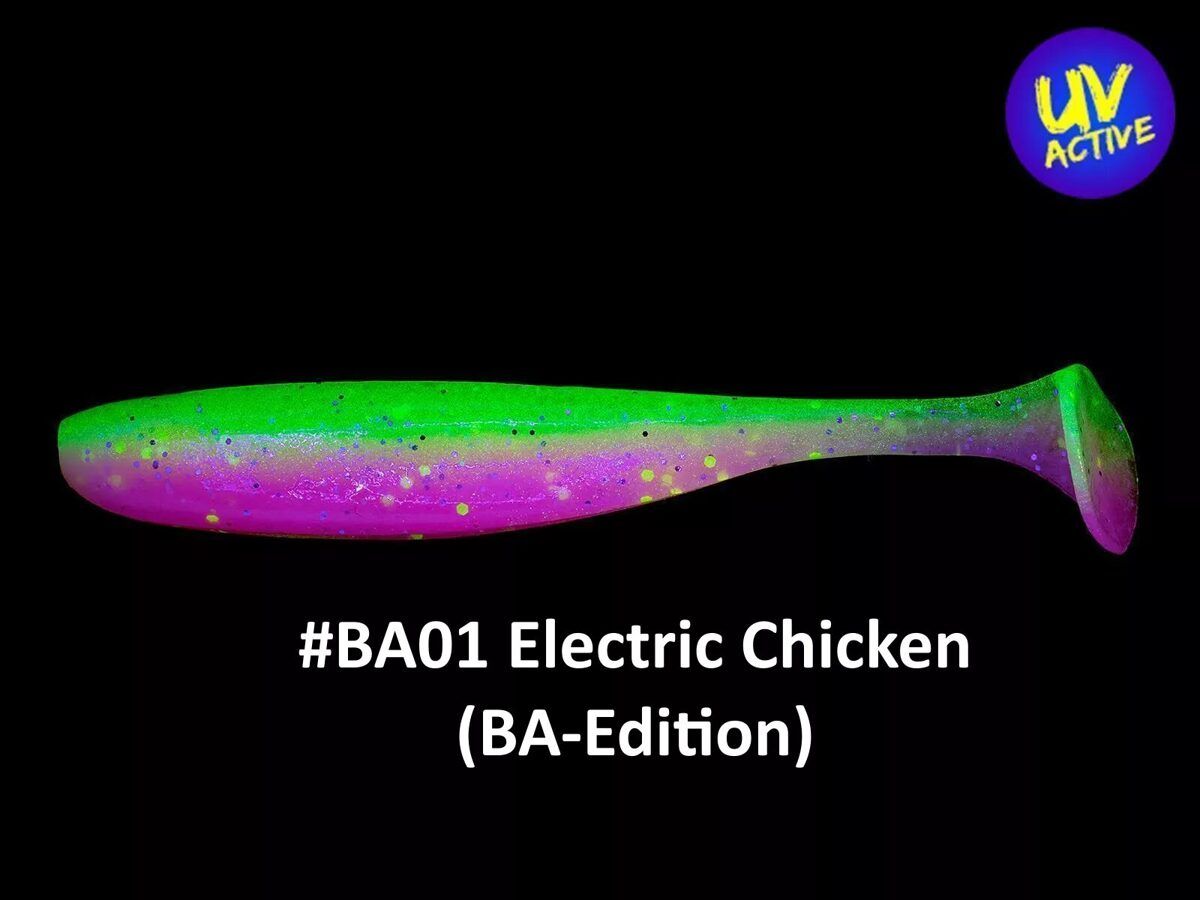 Keitech Easy Shiner 3.5″ Lure, Silikona "ēdamgumijas" no Japānas 9cm - dažādas krāsas