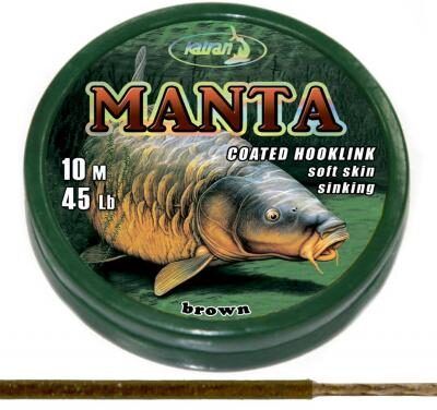 Leader line Katran MANTA 45Lb, 10m