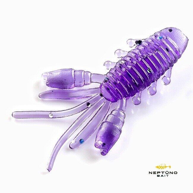 NEPTUNO BAIT Super Bug 1.1" nano jig, nano džiga gumijas visa veida zivju makšķerēšanai